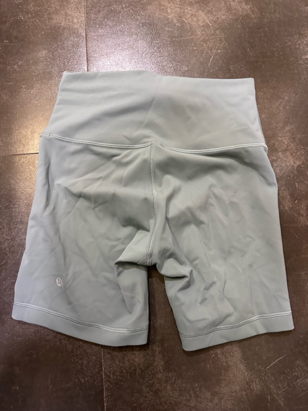 lululemon athletica High-Rise Bike Shorts in Sage
